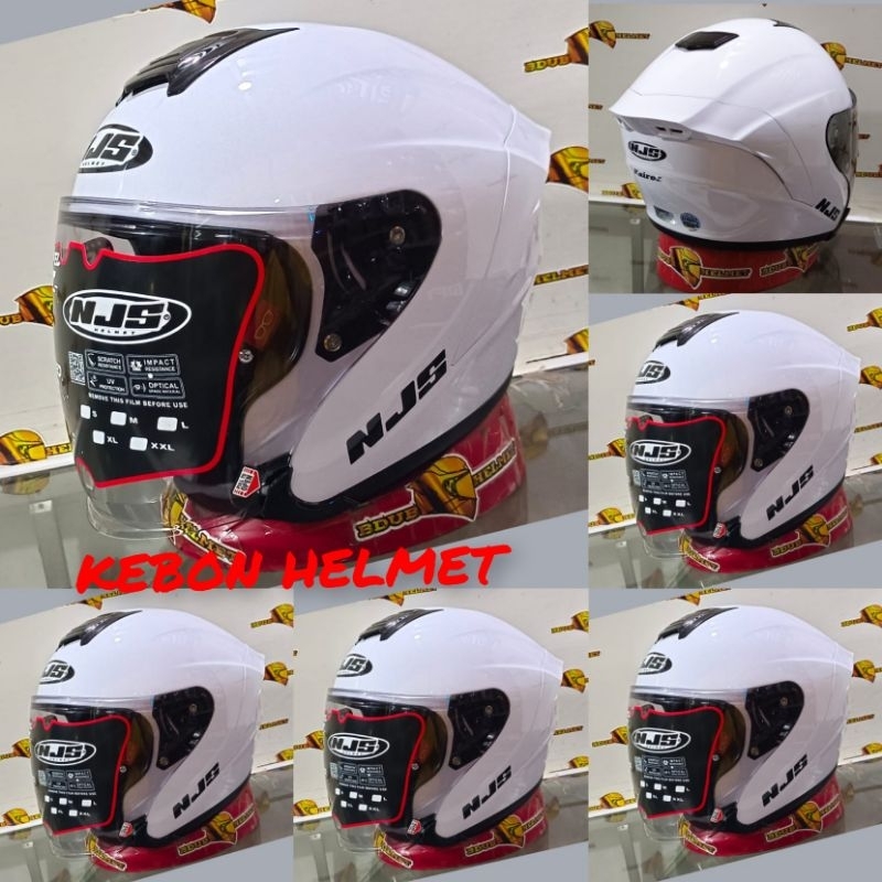 Jual Helm Njs Kairoz Helm Half Face Njs Original Njs Kairoz Shopee