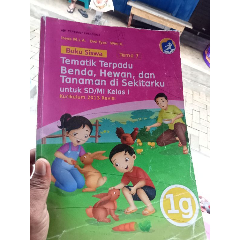 Jual Buku Siswa Tematik Terpadu Benda Hewan Dan Tanaman Di Sekitarku