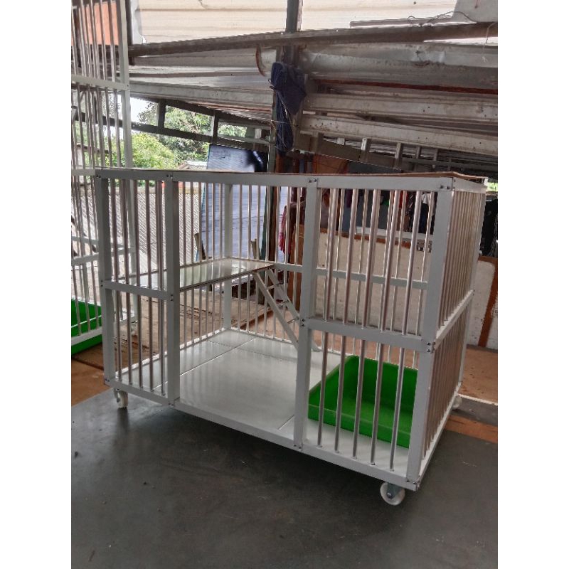 Jual Kandang Kucing Sultan Aluminium 1 Pintu Ukuran 90x60x60 Shopee