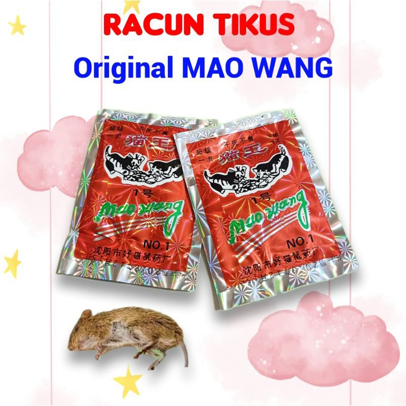 Jual Racun Tikus Piti MAO WANG Obat Pembasmi Tikus Mau Wang Hologram