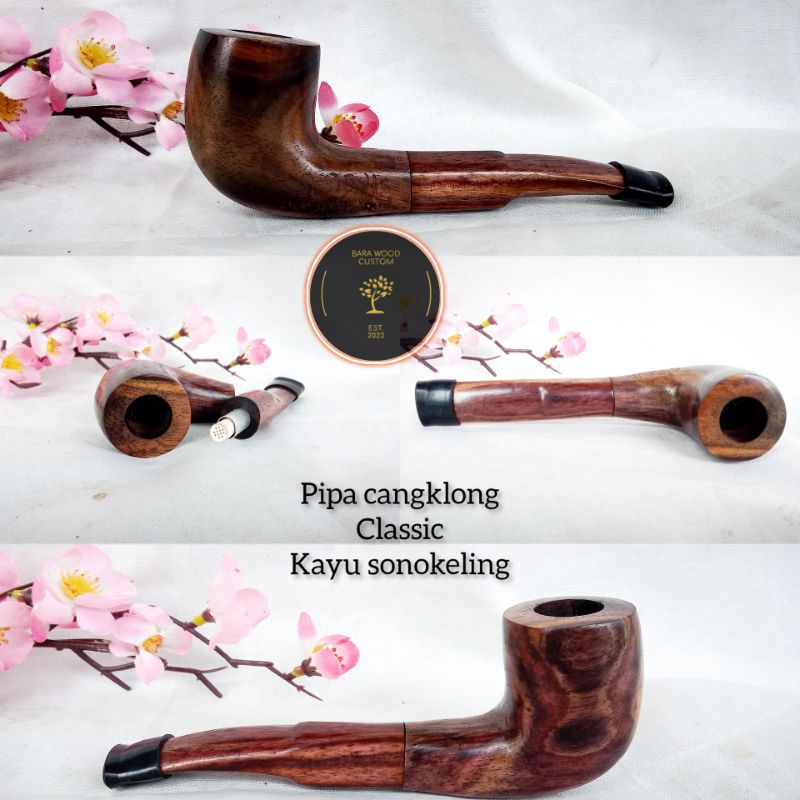 Jual Pipa Cangklong Cangklong Kerajinan Kayu Sonokeling Model