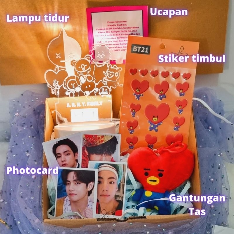 Jual Hampers Lampu BTS Fankit BTS Army Shopee Indonesia