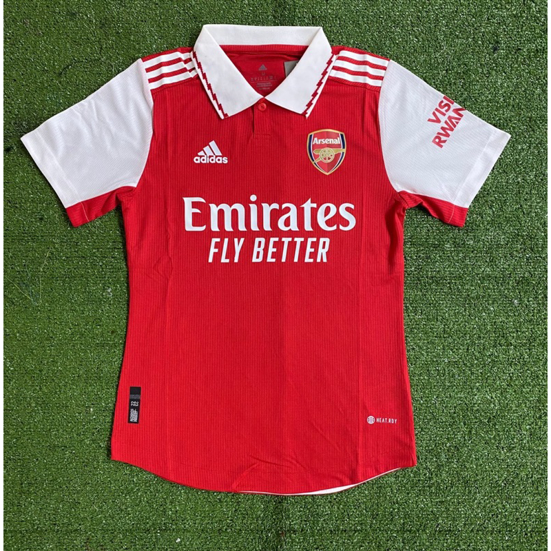 Jual Jersey Bola Arsenal Home Player Issue 2022 2023 Shopee Indonesia