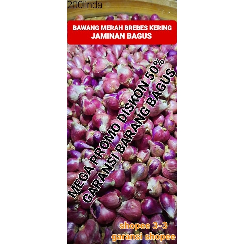 Jual BAWANG MERAH BREBES BAWANG MERAH 1KG BAWANG MERAH SUPER BRAMBANG