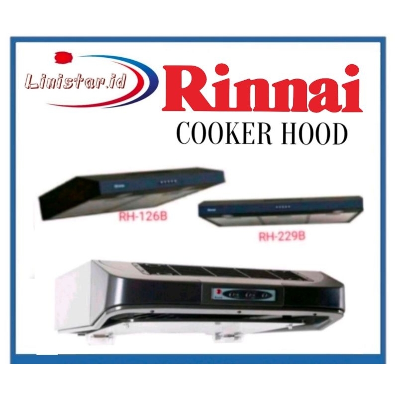 Jual Rinnai Cooker Hood Rh B Rh B Rh Er G Tudung Asap Dapur