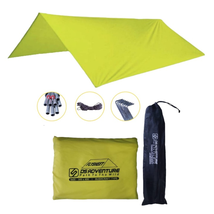 Jual Paket Flysheet Full Set X Bivak Set Ds Adventure Paket