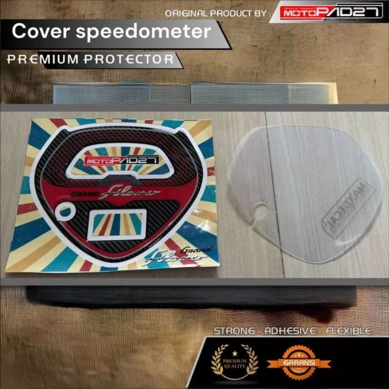 Jual STIKER STICKER ANTIGORES SPIDOMETER GRAND FILANO COVER SPIDOMETER