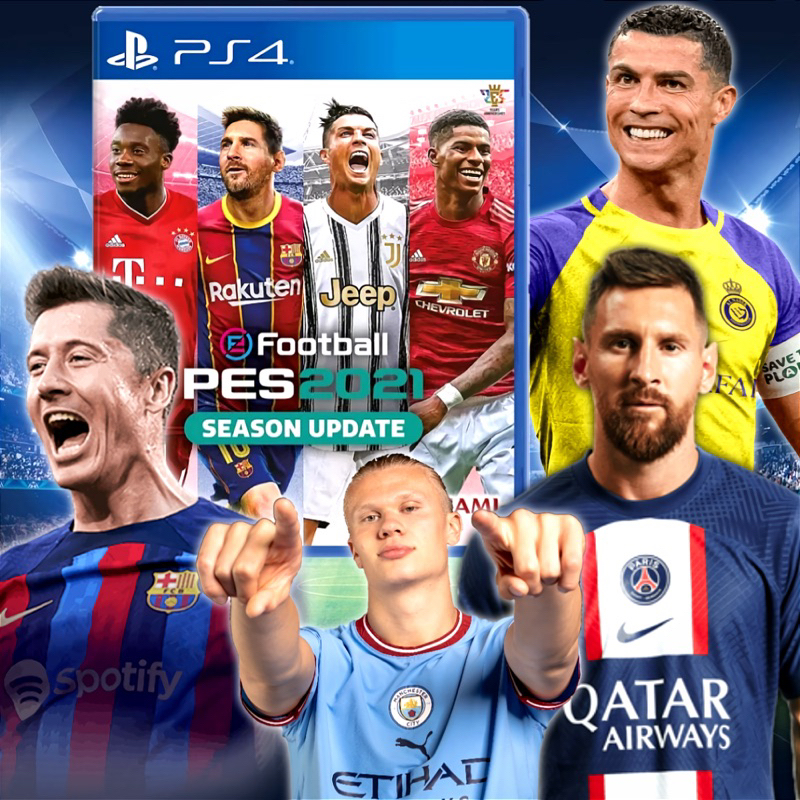 Jual PES 2021 PS4 BARU SEGEL Kaset EFootball Pes 21 Bisa Update Terbaru