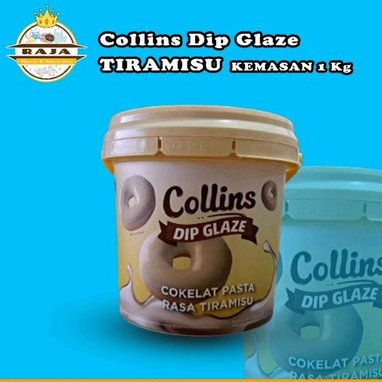 Jual Collins Dip Glaze Kg Tiramisu Shopee Indonesia