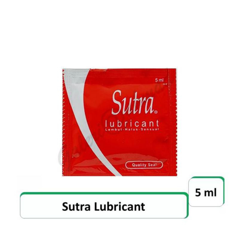 Jual 1 Sachet Pelumas Gel Sutra 5ml Lubricant Sutra 5ml Shopee