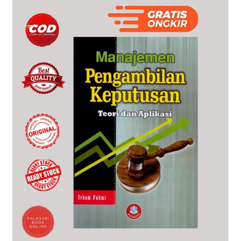 Jual Buku Manajemen Pengambilan Keputusan Teori Dan Aplikasi Shopee