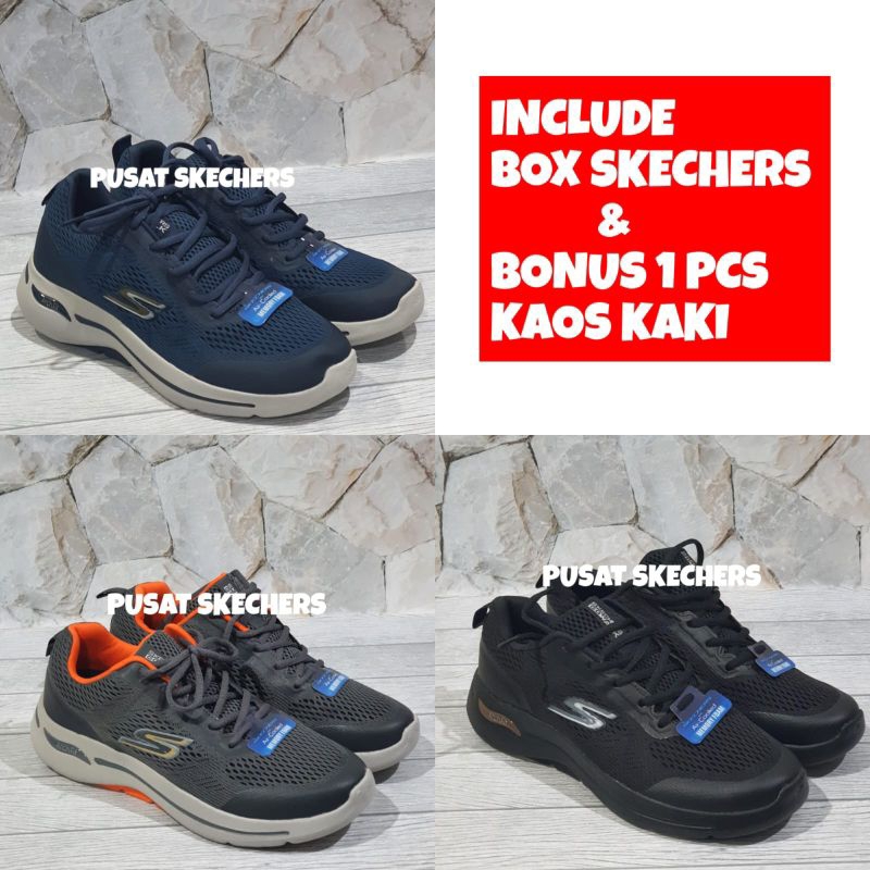 Jual SKECHERS TRAINER SEPATU PRIA SEPATU SKECHERS PRIA GOWALK 5