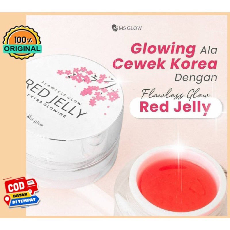 Jual RED JELLY MS GLOW Exp Th 2026 Shopee Indonesia