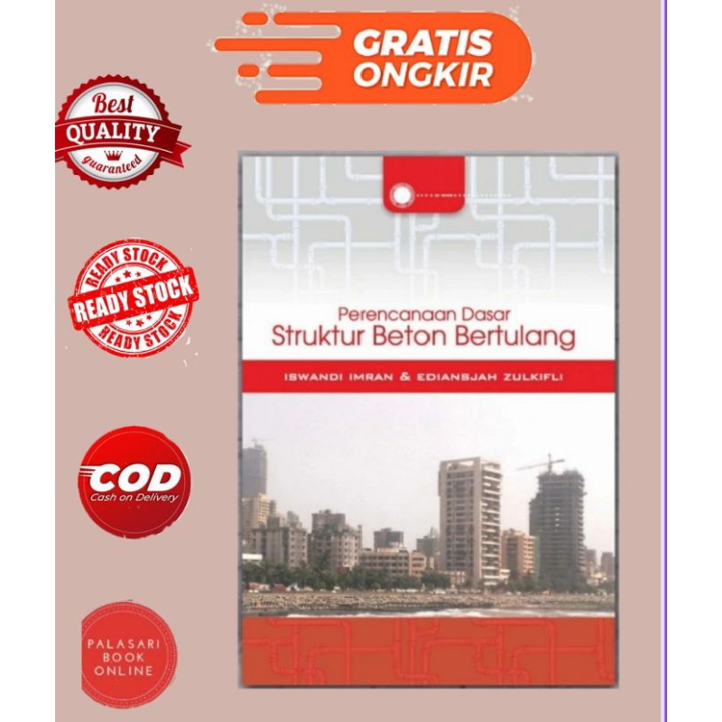 Jual Buku Perencanaan Dasar Struktur Beton Bertulang Iswandi Imran