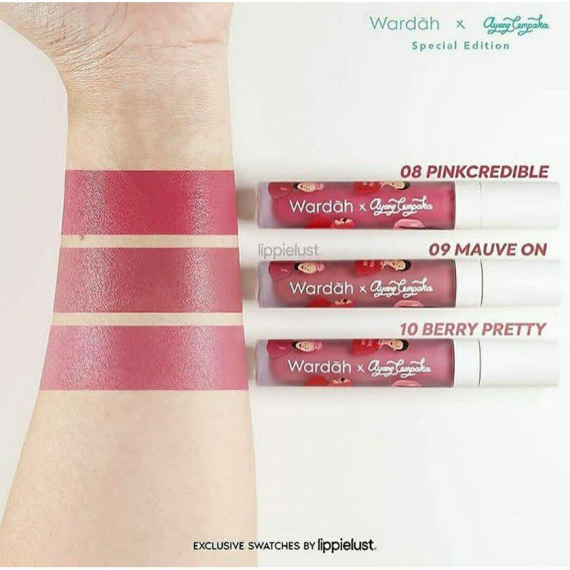 Jual Wardah Exclusive Matte Lip Cream 10 Berry Pretty 4gr Ayang