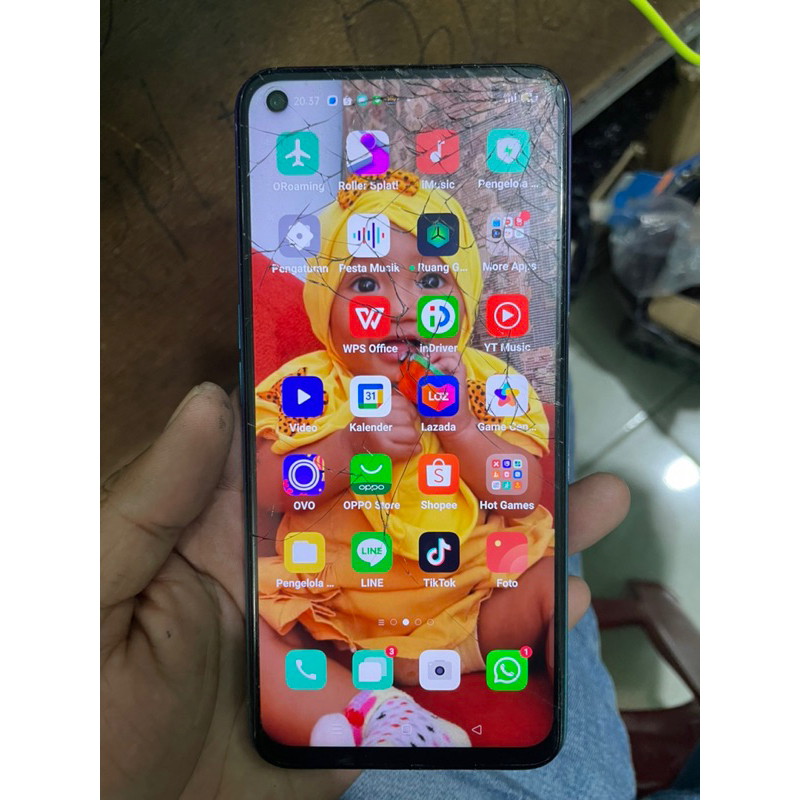 Jual Lcd Touchscreen Oppo A Original Copotan Shopee Indonesia