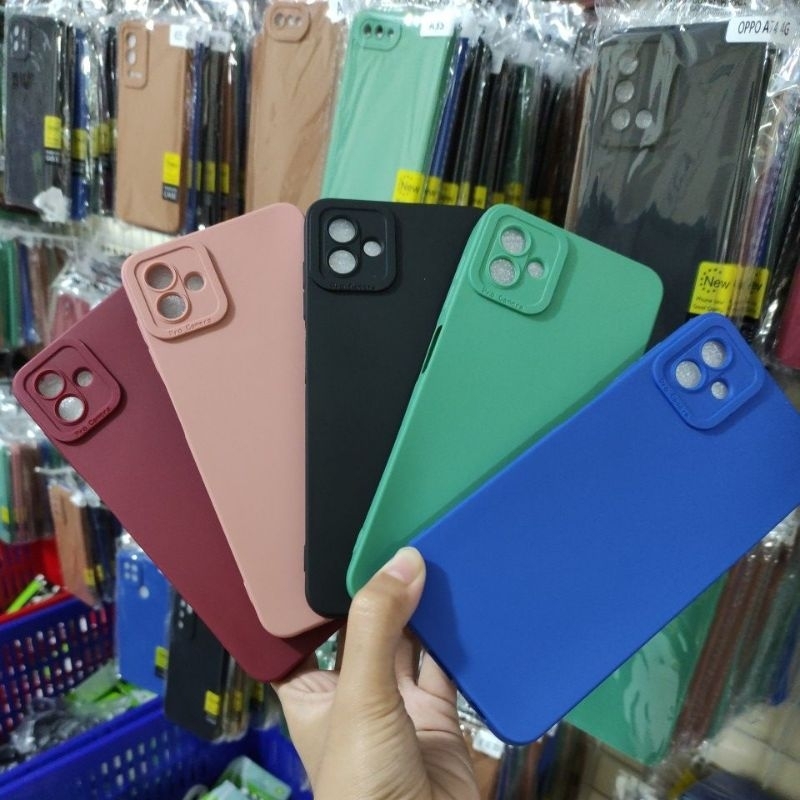 Jual Softcase Case Macaron Silikon Case Pro Camera Samsung A E