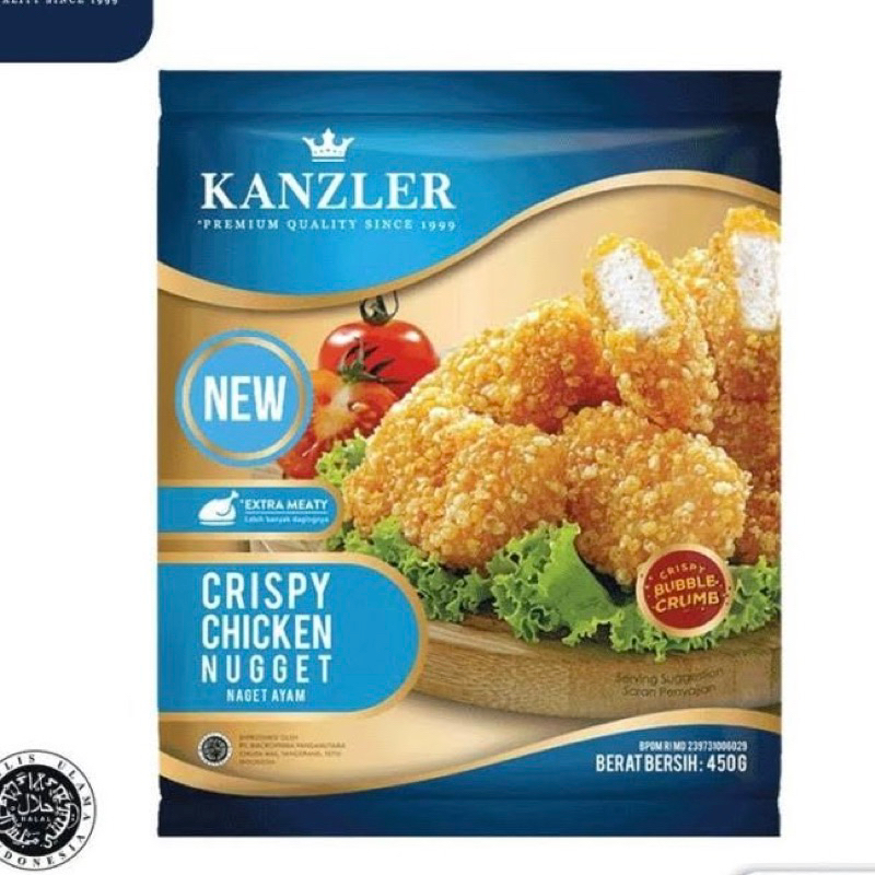 Jual Kanzler Crispy Chicken Nugget G Khusus Gosend Shopee