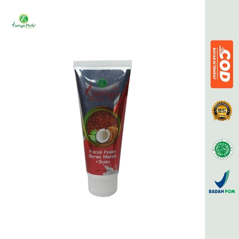 Jual Facial Wash Susu Beras Merah Mengatasi Jerawat Minyak Berlebih