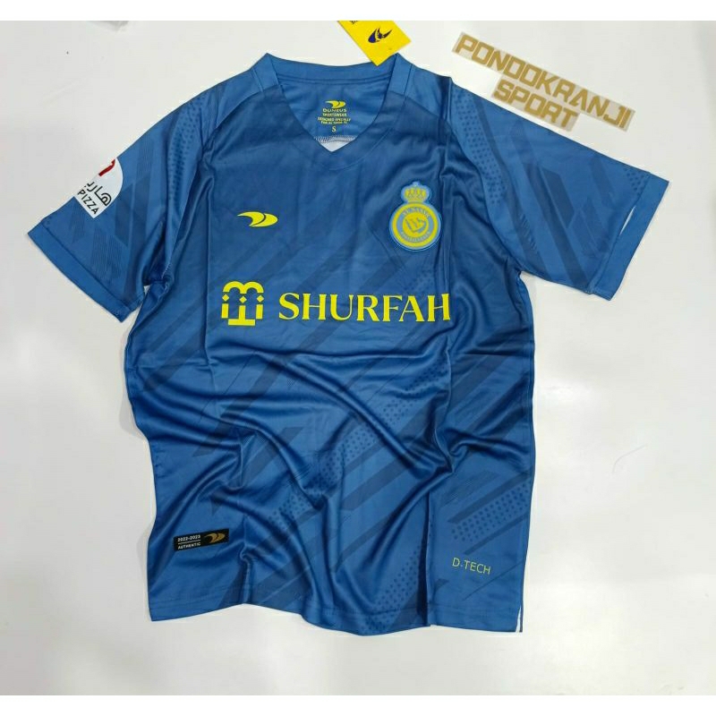 Jual JERSEY BOLA AL NASSR AWAY RONALDO TERBARU 2023 GRADE ORI IMPORT