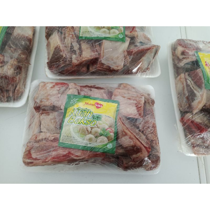 Jual Tulangan Sapi Back Bone Tulangan Iga Cocok Untuk Sop 1 Kg Shopee