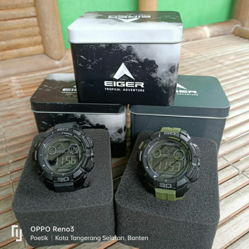 Jual Eiger Ataca Watch Original Jam Tangan Digital Shopee