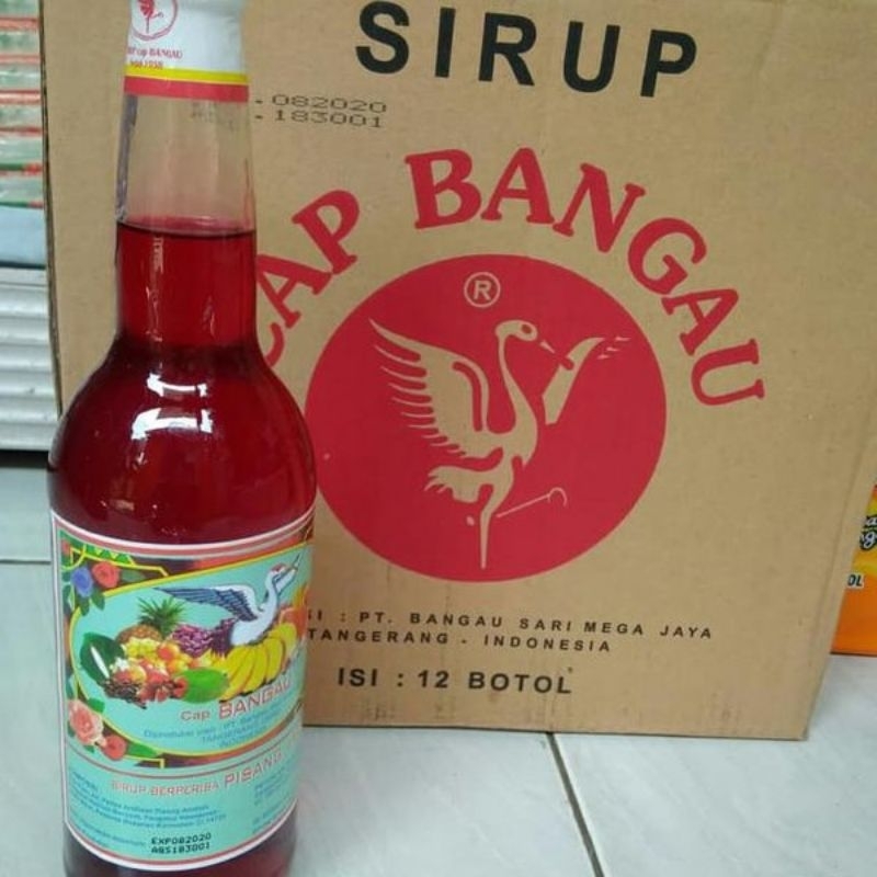 Jual Sirup Cap Bangau Sirop Bango Isi Botol Per Dus Shopee Indonesia