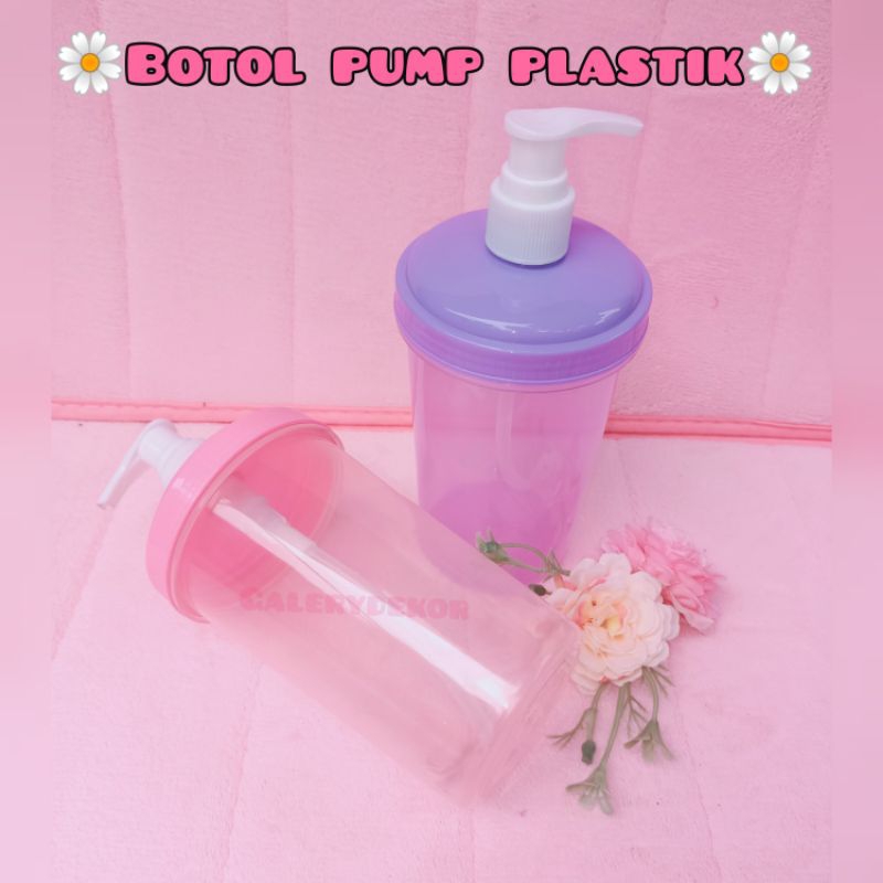 Jual Botol Pump Plastik Pink Ml Shopee Indonesia