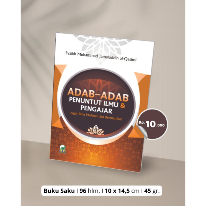 Jual Adab Adab Penuntut Ilmu Dan Pengajar Shopee Indonesia