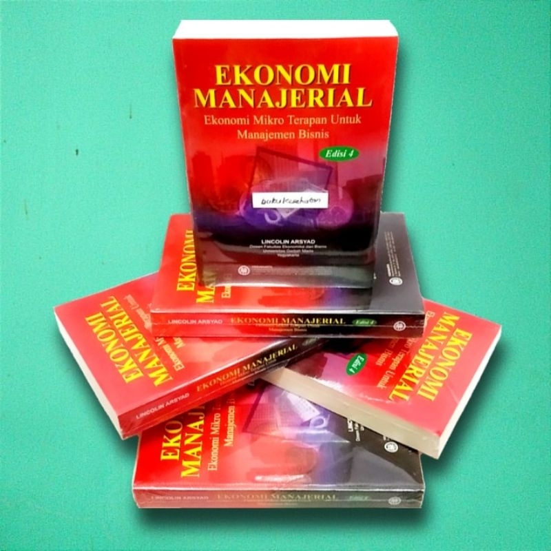 Jual Buku Ekonomi Manajerial Ekonomi Mikro Terapan Untuk Manajemen