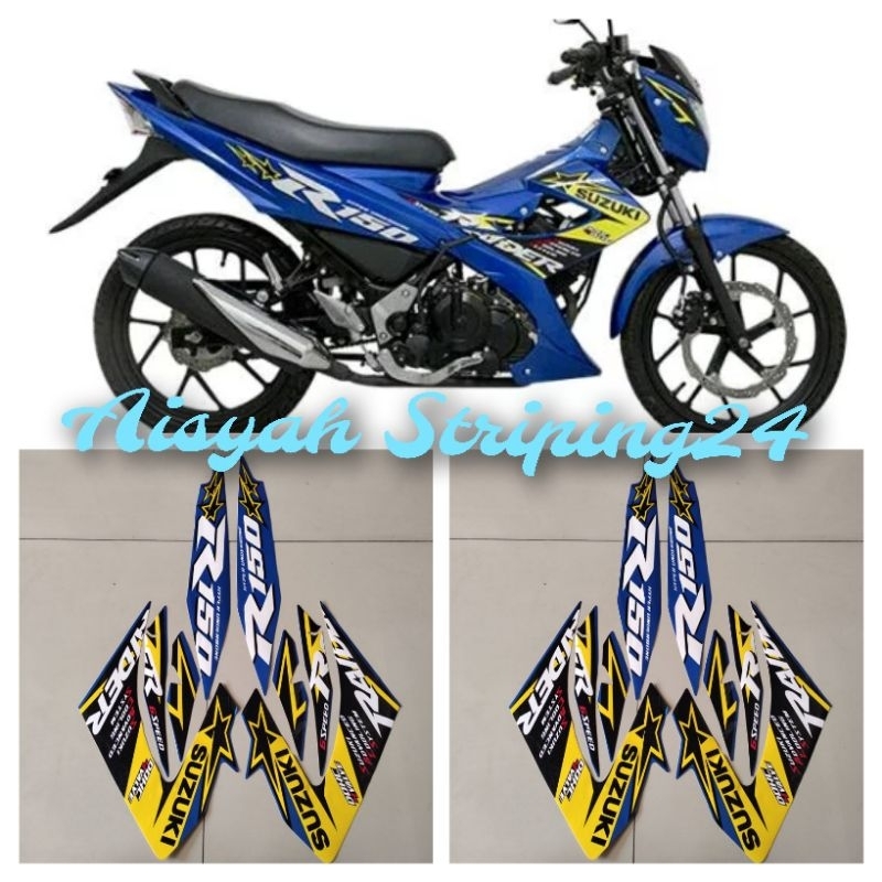 Jual Stiker Striping Lis Body Suzuki Satria Fu Raider R Facelift