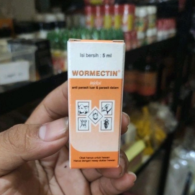 Jual Wormectin Ml Obat Gatal Hewan Obat Parasit Luar Dan Dalam