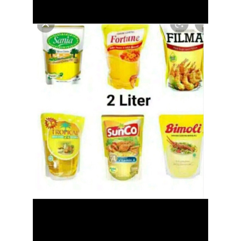 Jual Minyak Goreng Kunci Mas 2 Liter Bimoli Sunco 2 Liter Shopee