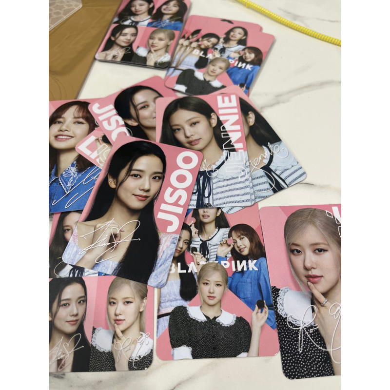 Jual Ready Ina Blackpink X Oreo Photocard Only Oreo Blackpink Jennie