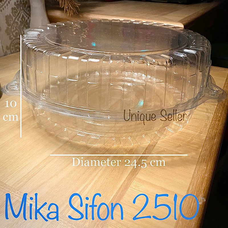 Jual Mika Bolu Bulat Sifon Cm Tinggi Cm Per Pcs Mika Sf