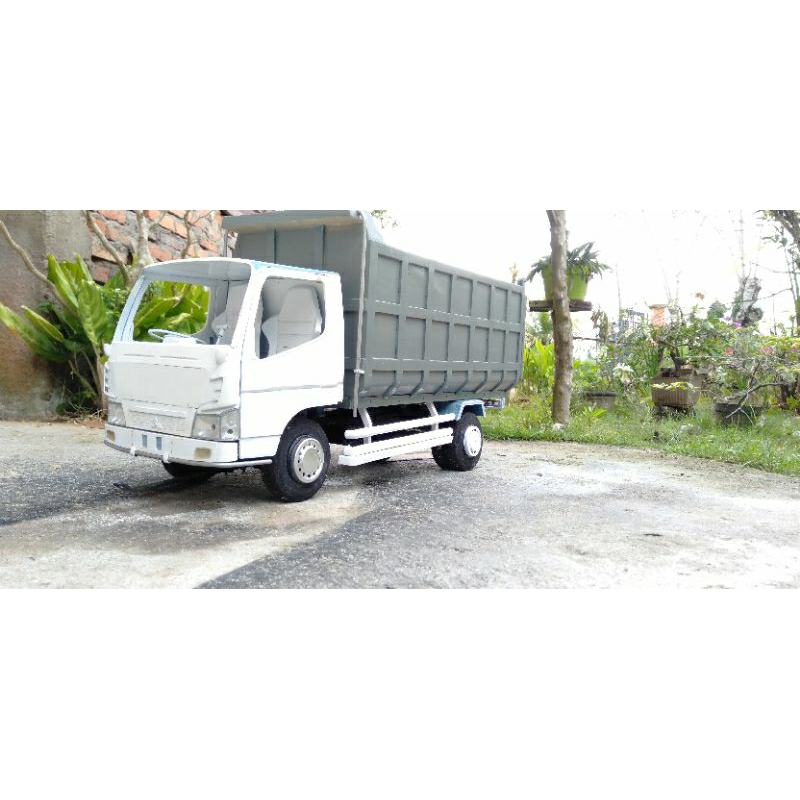 Jual BAK DUMP MINIATUR TRUCK SKALA 10 BAHAN TRIPLEK DAN PVC Shopee