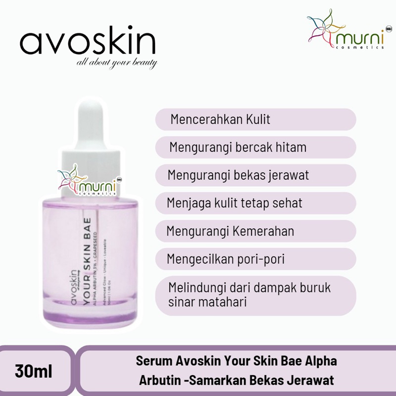 Jual Avoskin Ysb Your Skin Bae Serum Ml Alpha Arbutin Niacinamide