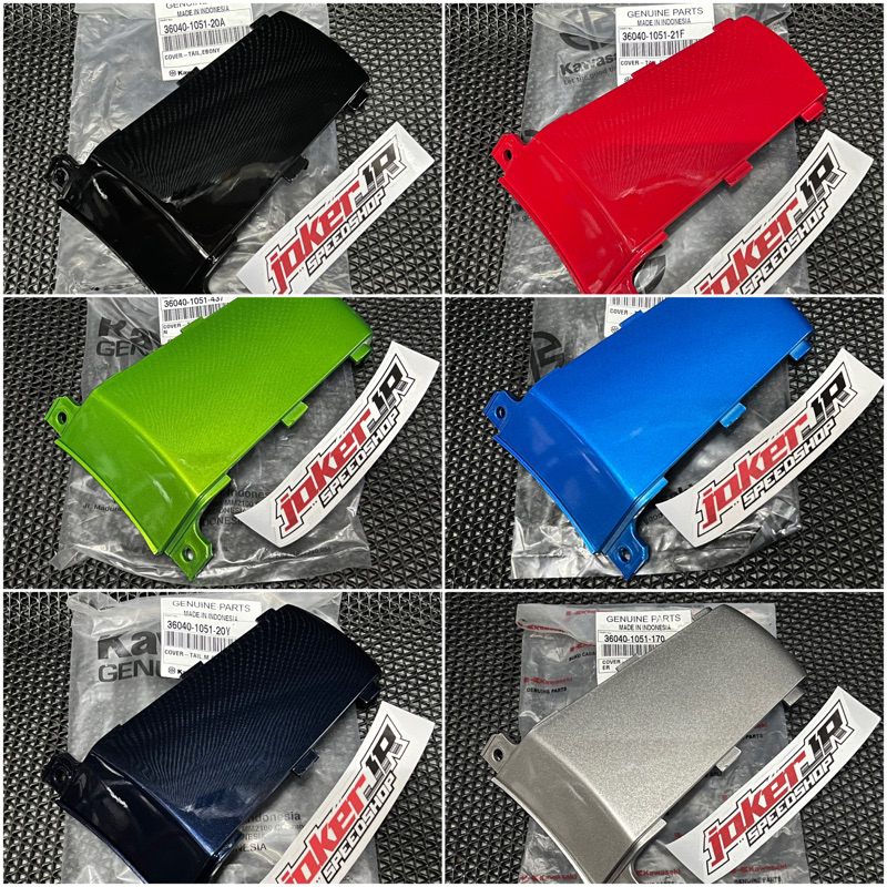 Jual Cover Sambungan Body Belakang Ninja Rr Old Zx Hitam Merah Biru