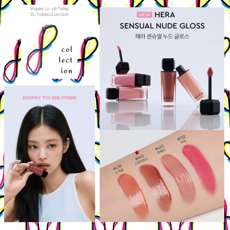 Jual READY 432 No Hustle HERA NEW Sensual Nude Gloss 5g 4