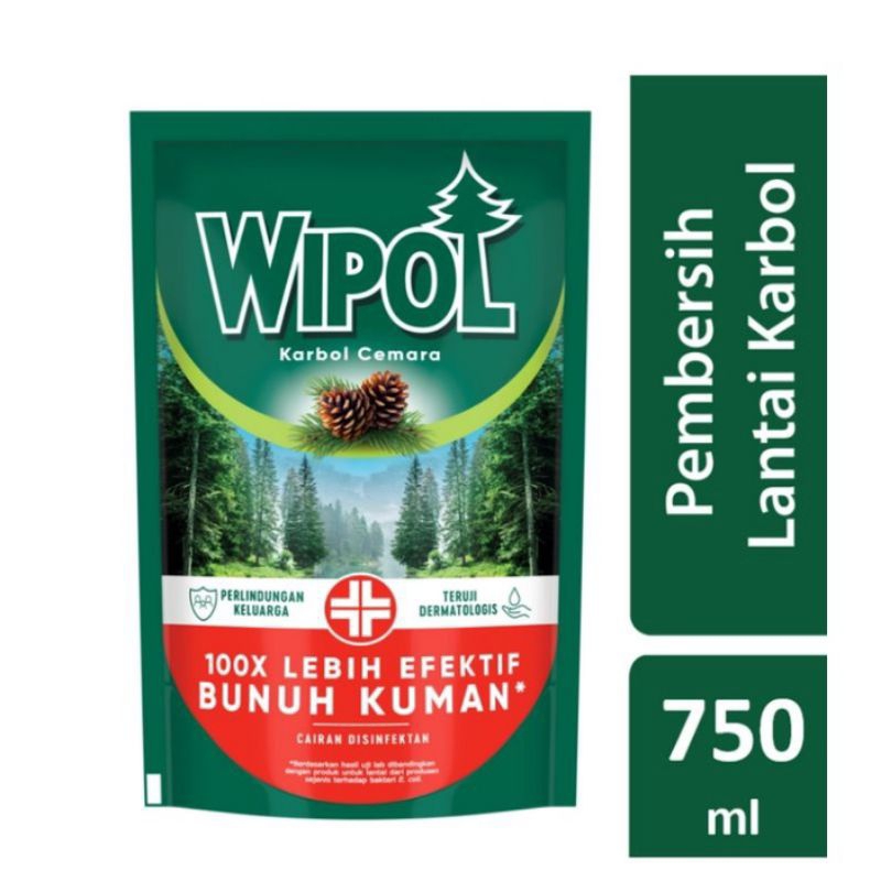 Jual Wipol Karbol Pembersih Lantai Pine Sereh Lemon 750ml Shopee