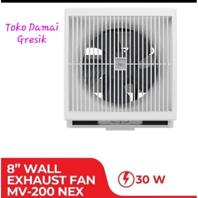 Jual Maspion Wall Exhaust Fan 8 Inch MV 200 NEX Kipas Dinding In Out