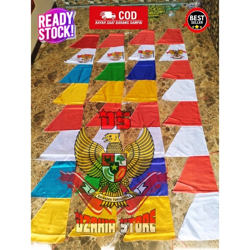 Jual Bendera Umbul Umbul Warna Warni Garuda Shopee Indonesia