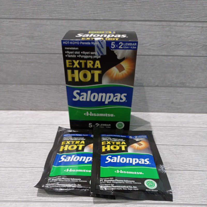 Jual Salonpas Extra Hot 5x2 Lembar Shopee Indonesia