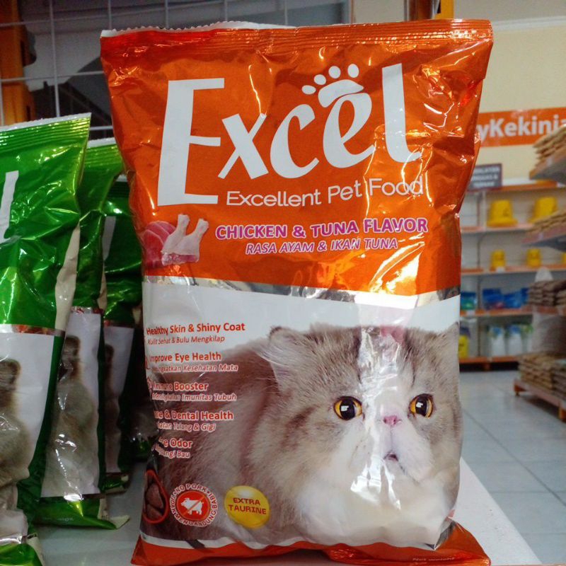 Jual EXCEL SEGITIGA CHICKEN TUNA 500GR Shopee Indonesia