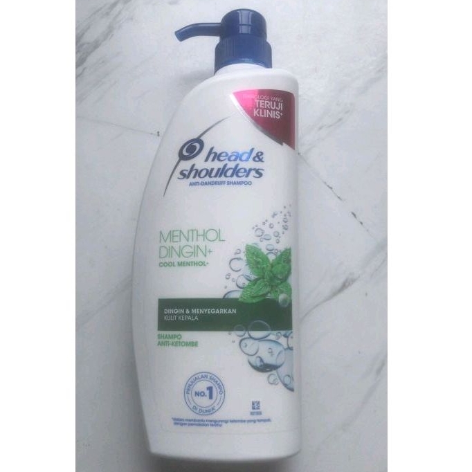 Jual Head Shoulders Shampoo Cool Menthol 400 Ml Dan 850 Ml Shopee