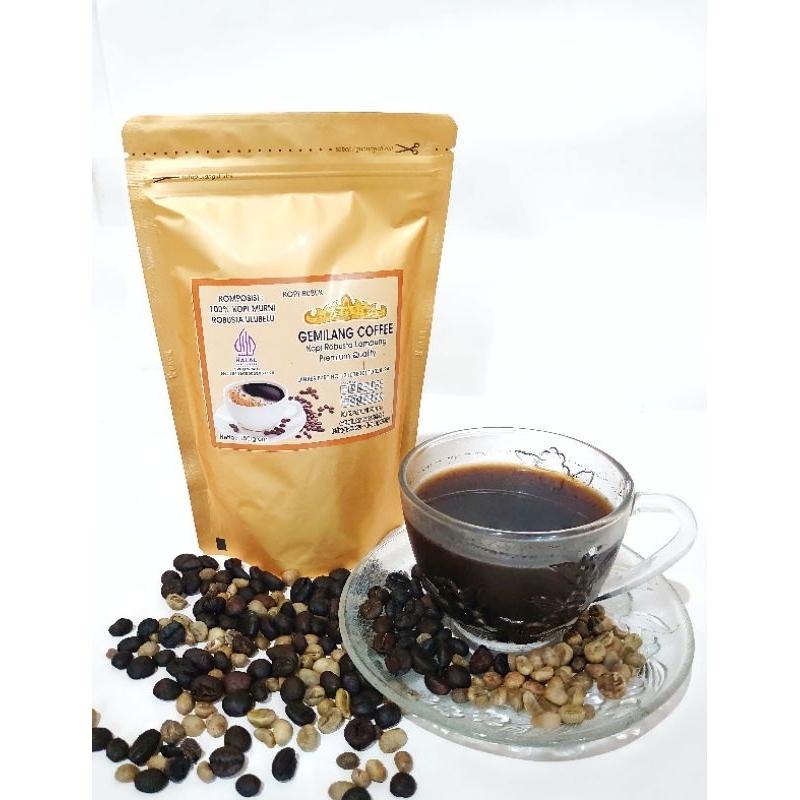 Jual Kopi Robusta Lampung Gemilang Coffee Kopi Bubuk 150 Gram Shopee