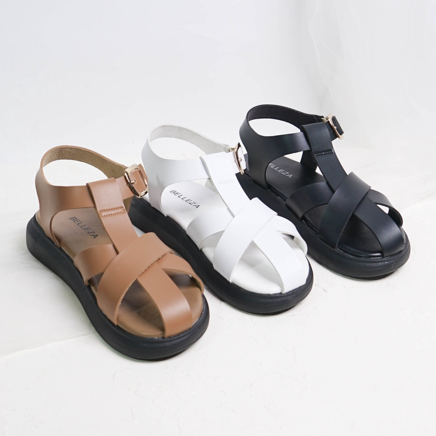 Jual Belleza Mall Wedges Shoes Keith All Colors Sepatu Sandal