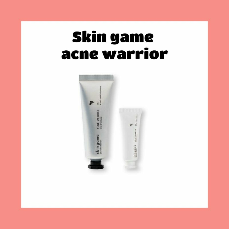 Jual Skin Game Acne Warrior Gram Gram New Bukan Preloved Shopee