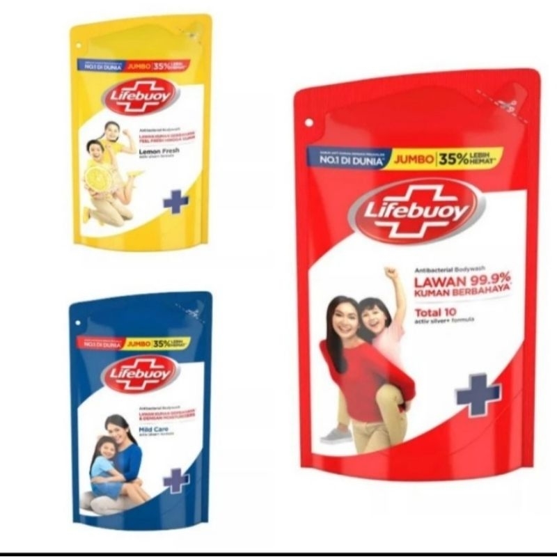 Jual Lifebuoy Bady Wash Refill Ml Lifebuoy Sabun Mandi Cair Ml