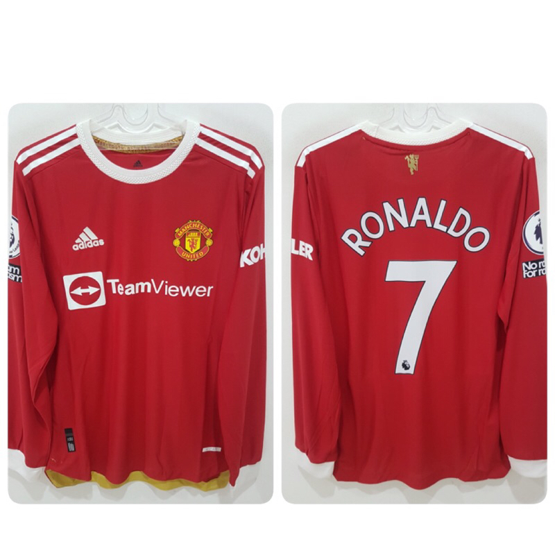 Jual JERSEY PLAYER ISSUE MU Home Merah Longsleeve 2021 2022 Name